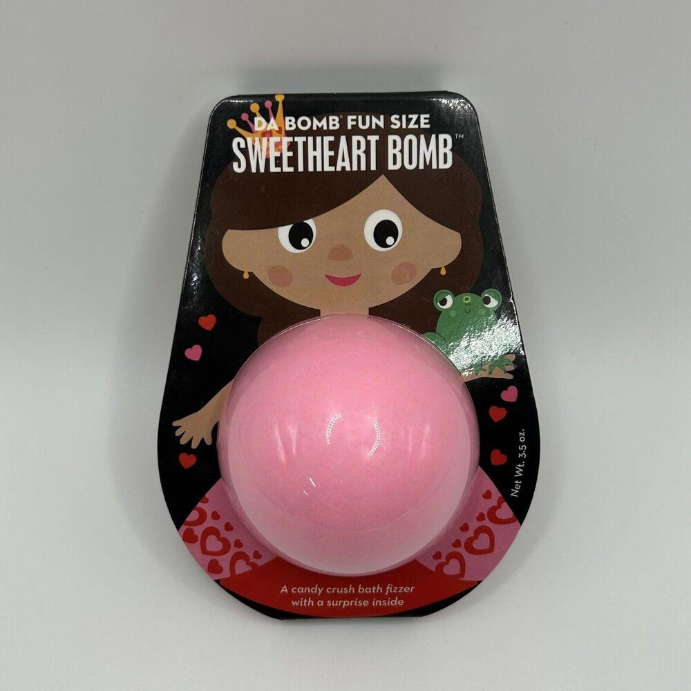 Da Bomb Fun Size Sweetheart Bath Bomb (Pink)